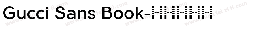 Gucci Sans Book字体转换
